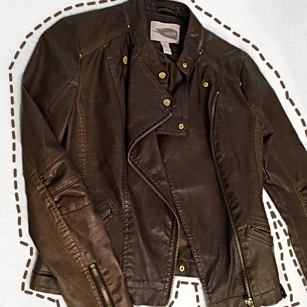 Leather jacket